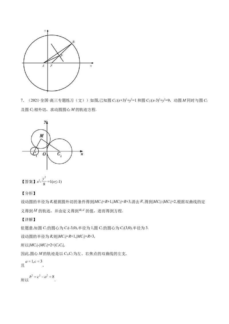 第36讲轨迹方程（解析版）_02高考数学_通用版（老高考）复习资料_2023年复习资料_一轮复习_通用版2023届数学高考一轮教案（Word版，含解析）