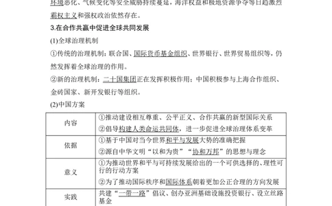 第44讲　当代世界发展的特点与主要趋势_07高考历史_2024年新高考资料_1.2024一轮复习_2024年高考历史一轮复习讲义（部编版）_赠1套word版补充习题库_word版题库阶段2&mdash;阶段15