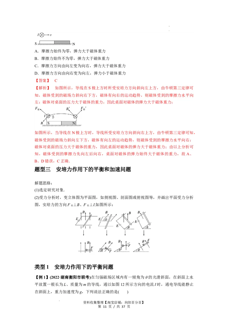 专题24磁场的基本性质（解析版）_04高考物理_通用版（老高考）复习资料_2024年复习资料_完2024届高考物理一轮复习热点题型归类训练