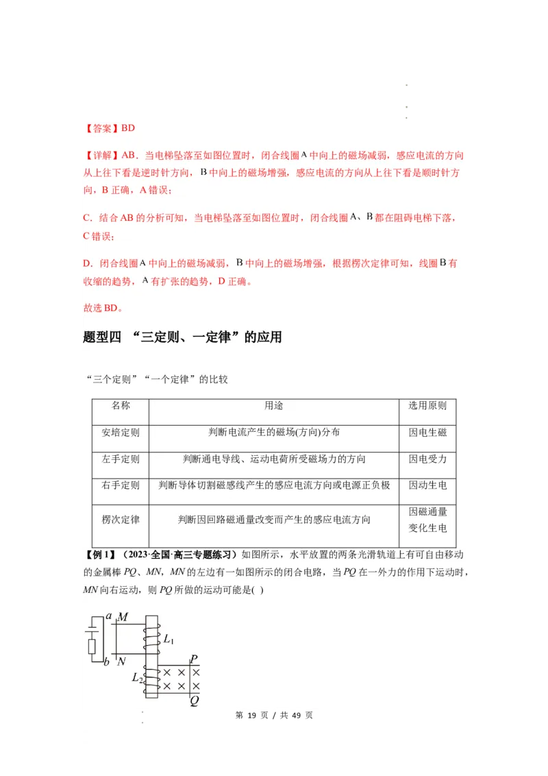 专题27法拉第电磁感应定律（解析版）_04高考物理_新高考复习资料_2024新高考复习资料_一轮复习资料_完2024届高考物理一轮复习热点题型归类训练_专题27法拉第电磁感应定律