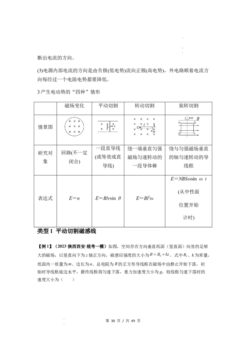 专题27法拉第电磁感应定律（解析版）_04高考物理_新高考复习资料_2024新高考复习资料_一轮复习资料_完2024届高考物理一轮复习热点题型归类训练_专题27法拉第电磁感应定律