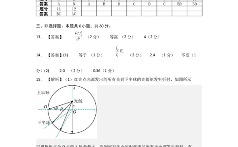 信息必刷卷01（山东专用）（参考答案）_04高考物理_2025年新高考资料_2025考前信息卷_2025年高考物理考前信息必刷卷（山东专用）3440439