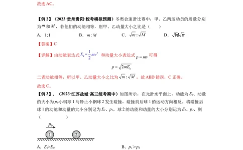 专题14动量与动量定理及其应用（解析版）_04高考物理_新高考复习资料_2024新高考复习资料_一轮复习资料_完2024届高考物理一轮复习热点题型归类训练