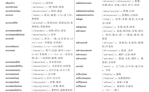 1.英语四级高频词汇带音标正序版_最新更新，视频都在这_2026、6月四级速转存易和谐_新大学英语2025.6月4.6级真题_※2.赠送：答题卡和高频词汇