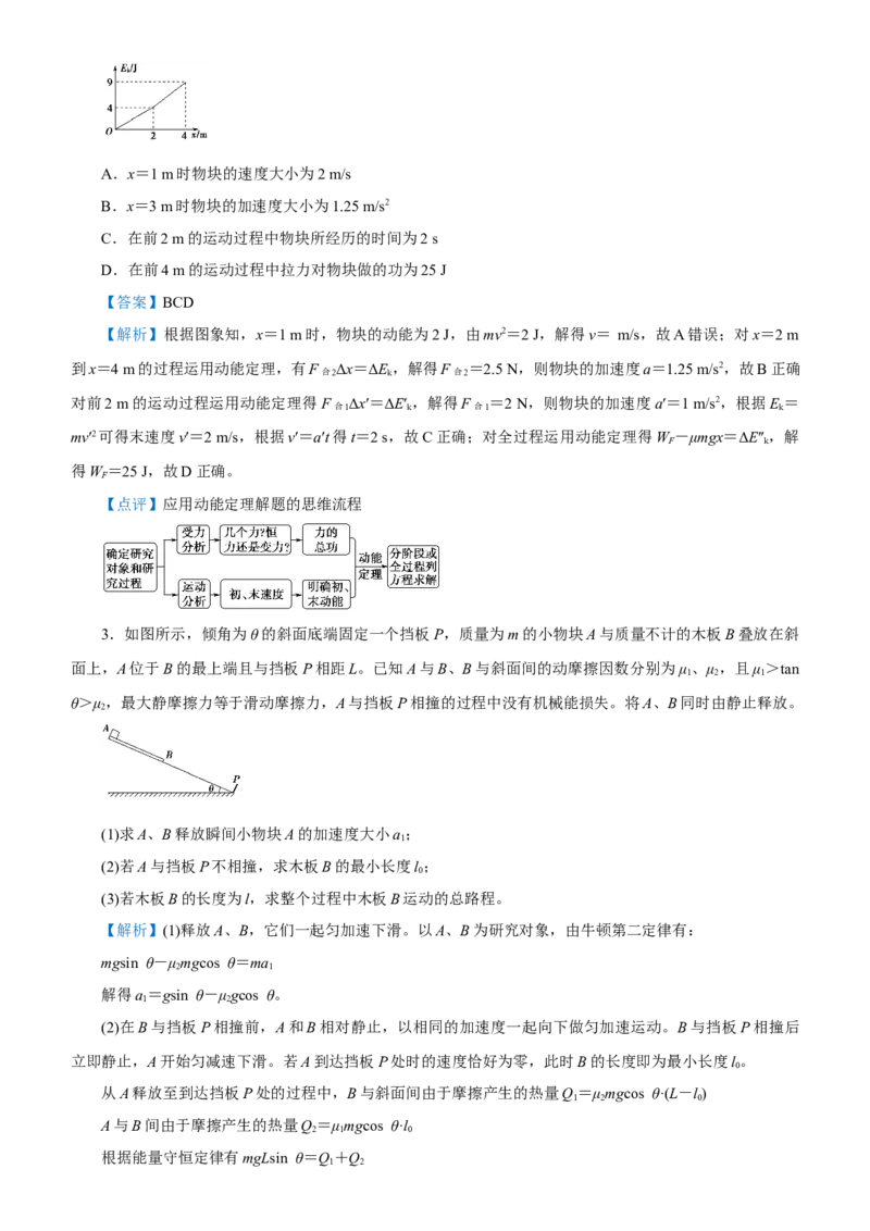 原创（新高考）2021届高考二轮精品专题三功能关系与能量守恒教师版_04高考物理_新高考复习资料_2021年新高考资料_2021届（新高考）物理二轮精品专题