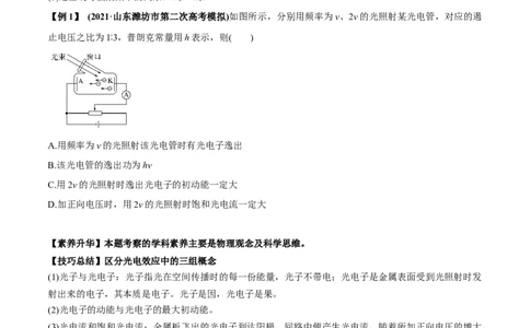 专题16近代物理初步讲原卷版_04高考物理_新高考复习资料_2022年新高考复习资料_2022年高考物理一轮复习讲练测（新教材新高考）