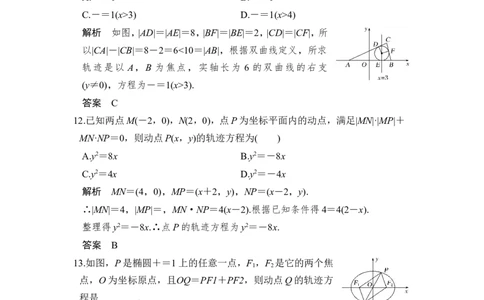 第8讲　曲线与方程_02高考数学_新高考复习资料_2022年新高考资料_2022年一轮复习各版本_1.新高考2022年高考数学一轮复习_2022届高考数学一轮复习讲义（新高考版）_赠配套习题库