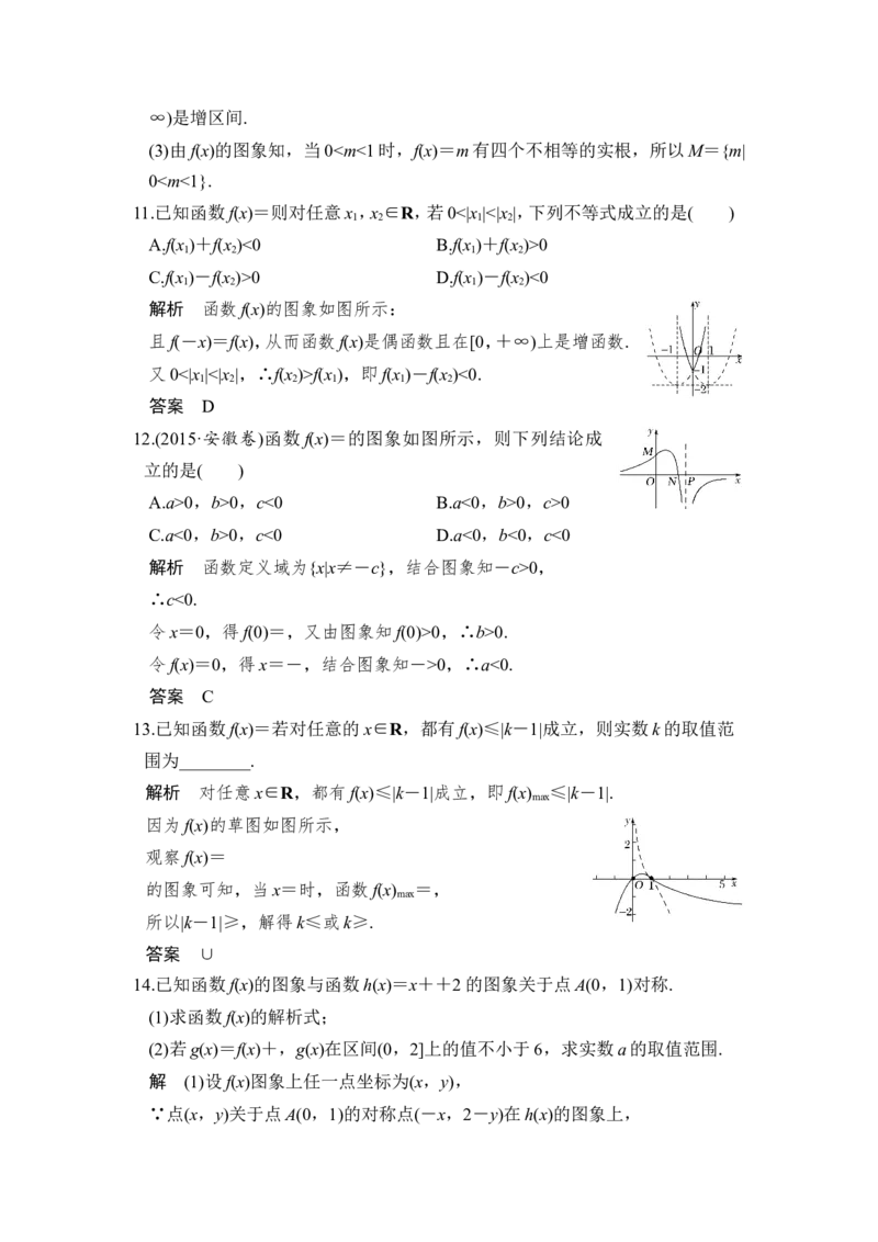 第7讲　函数的图象_02高考数学_新高考复习资料_2022年新高考资料_2022年一轮复习各版本_1.新高考2022年高考数学一轮复习_2022届高考数学一轮复习讲义（新高考版）_赠配套习题库