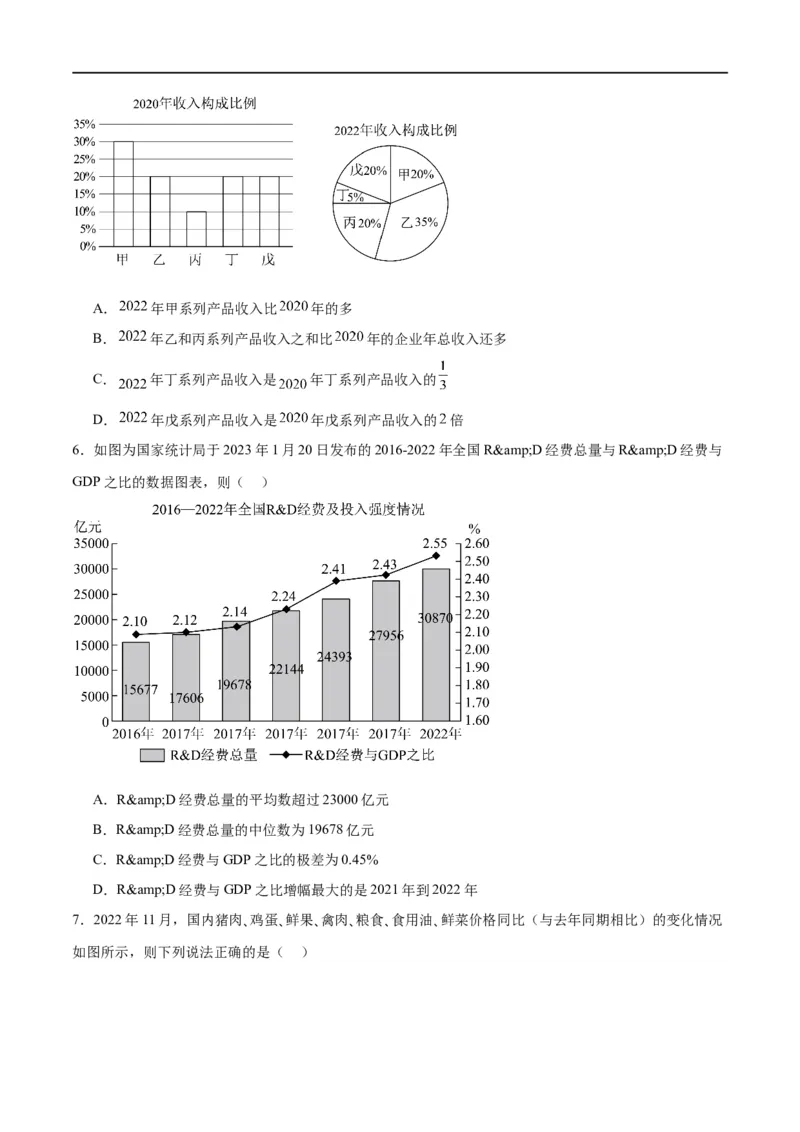 第47讲随机抽样（精讲）一轮复习讲义2024年高考数学高频考点题型归纳与方法总结（新高考通用）原卷版_02高考数学_新高考复习资料_2024年新高考资料_一轮复习资料