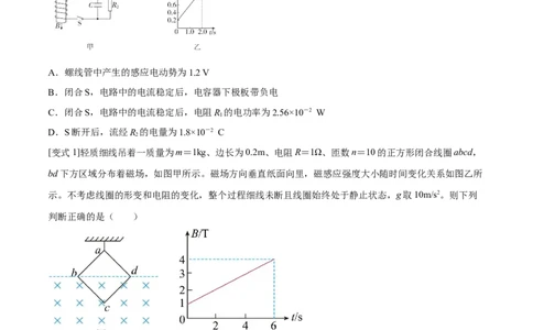 专题19电磁感应中电路、图像和动力学问题2022-2023高考三轮精讲突破训练（全国通用）（原卷版）_04高考物理_通用版（老高考）复习资料_2023年复习资料_三轮复习