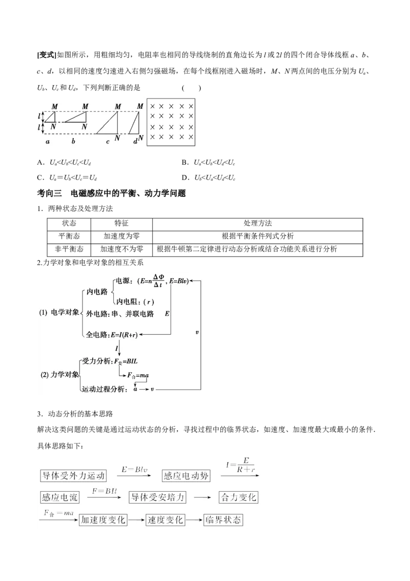 专题19电磁感应中电路、图像和动力学问题2022-2023高考三轮精讲突破训练（全国通用）（原卷版）_04高考物理_通用版（老高考）复习资料_2023年复习资料_三轮复习