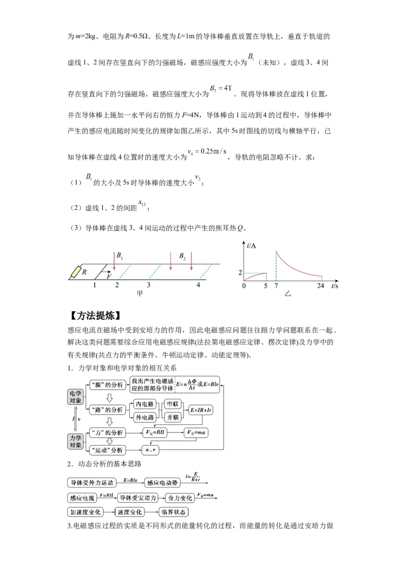 专题21计算题归类总结（原卷版）_04高考物理_新高考复习资料_2024新高考复习资料_二轮复习资料_2024年高考物理二轮热点题型归纳与变式演练（新高考通用）
