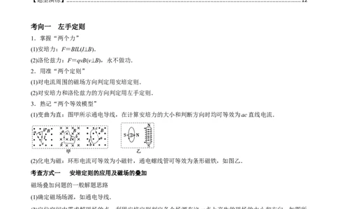 专题14磁场对电流的作用2022-2023高考三轮精讲突破训练（全国通用）（解析版）_04高考物理_通用版（老高考）复习资料_2023年复习资料_三轮复习