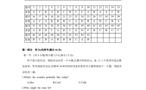 第五套必修第二册Units3~5_03高考英语_2025年新高考资料_一轮复习_2025年高考英语人教版一轮复习单元练(含解析，含听力原文及音频)