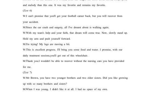 第六套阶段检测(二)必修第二册_03高考英语_2025年新高考资料_一轮复习_2025年高考英语人教版一轮复习单元练(含解析，含听力原文及音频)