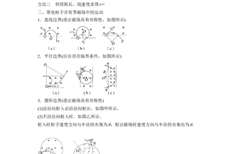 专题25带电粒子在有界匀强磁场中的运动（原卷版）_04高考物理_通用版（老高考）复习资料_2024年复习资料_完2024届高考物理一轮复习热点题型归类训练