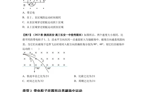 专题25带电粒子在有界匀强磁场中的运动（原卷版）_04高考物理_通用版（老高考）复习资料_2024年复习资料_完2024届高考物理一轮复习热点题型归类训练