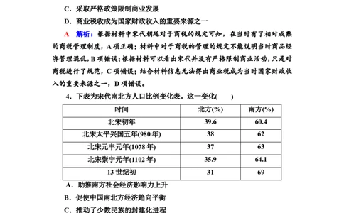 第6课辽宋夏金元的经济、社会与文化作业_07高考历史_新高考复习资料_2022年新高考复习资料_2022届一轮复习讲练结合7.11更新_系列2_第三单元辽宋夏金多民族政权并立与元朝的统一