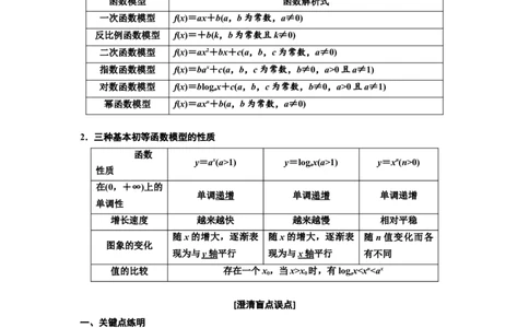 第八节函数模型及其应用教案_02高考数学_新高考复习资料_2022年新高考资料_2022届一轮复习讲练结合_第二章函数的概念与基本初等函数Ⅰ_第八节函数模型及其应用