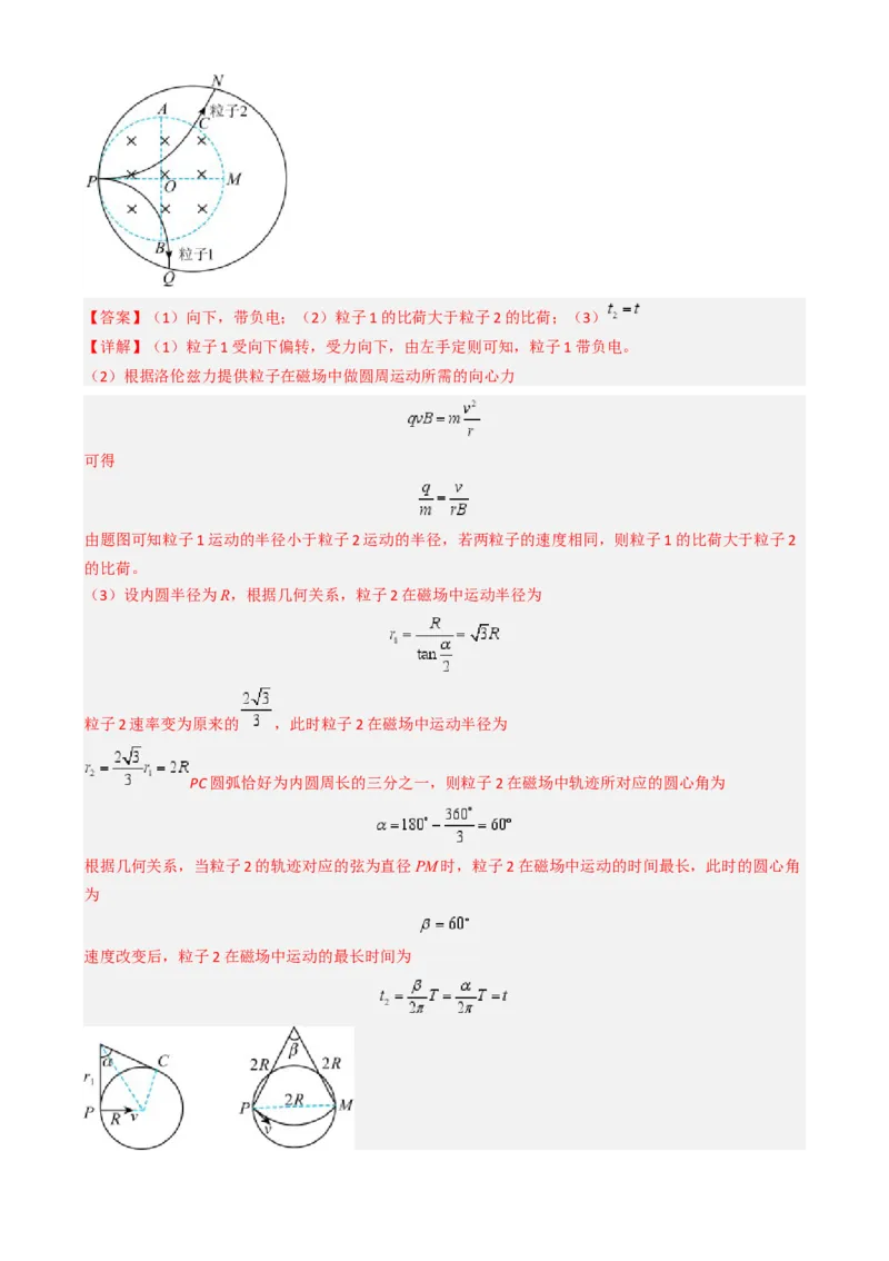 模板11-1磁场（四大题型）（解析版）_04高考物理_2025年新高考资料_二轮复习_2025年高考物理答题技巧与模板构建339420717