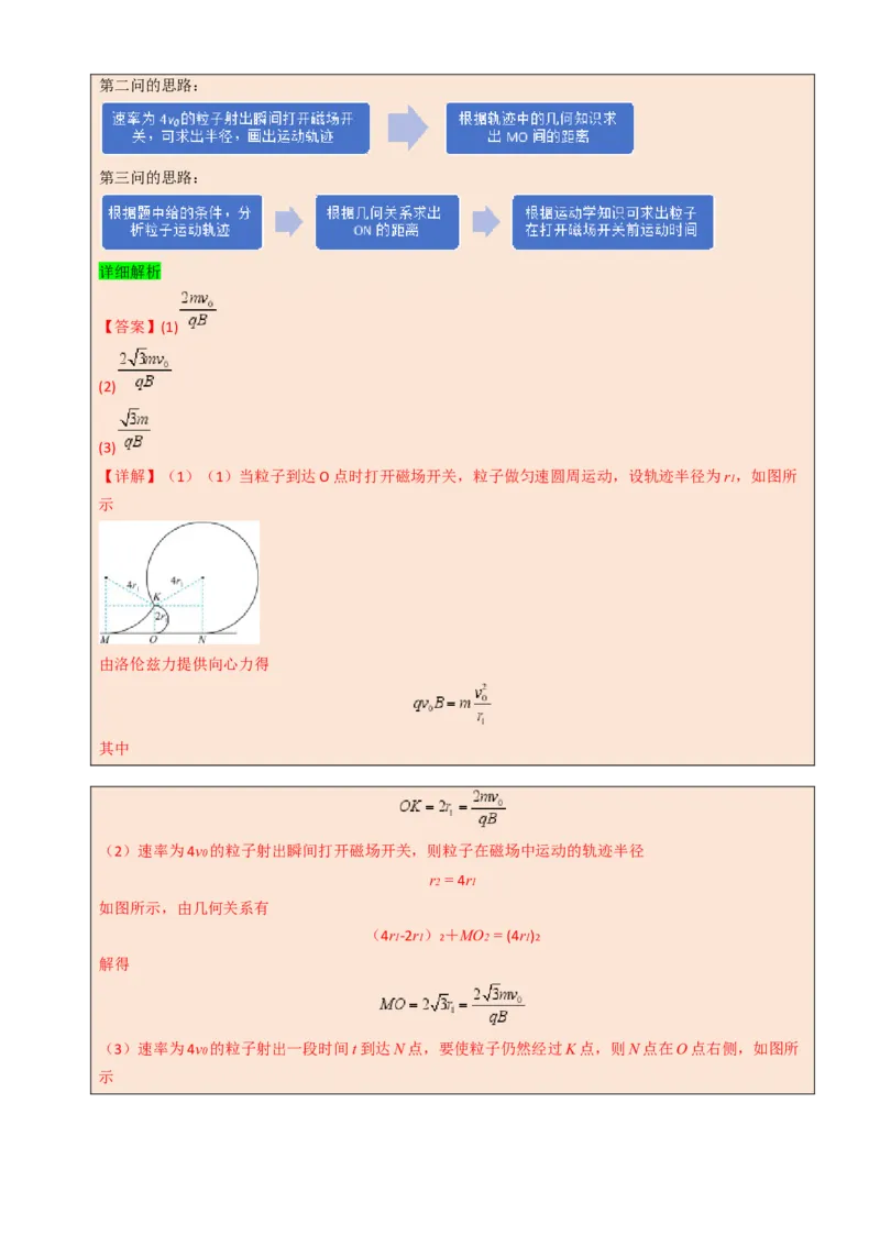 模板11-1磁场（四大题型）（解析版）_04高考物理_2025年新高考资料_二轮复习_2025年高考物理答题技巧与模板构建339420717