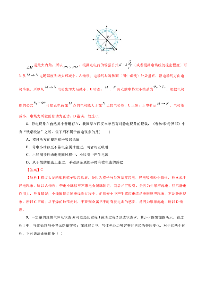 信息必刷卷02（江苏专用）（解析版）_04高考物理_2025年新高考资料_2025考前信息卷_2025年高考物理考前信息必刷卷（江苏专用）3442750