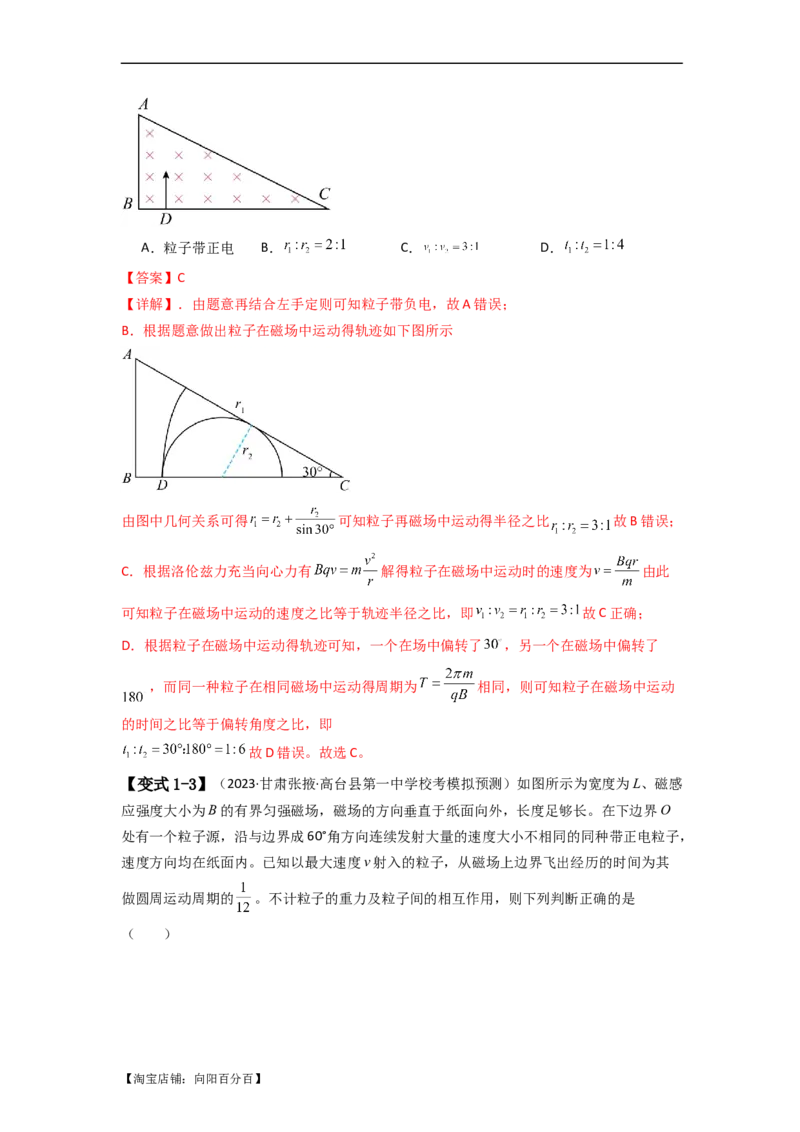 易错点11磁场-（4大陷阱）-备战2024年高考物理考试易错题（解析版）_04高考物理_新高考复习资料_2024新高考复习资料_专项复习资料_备战2024年高考物理考试易错题（新高考专用）