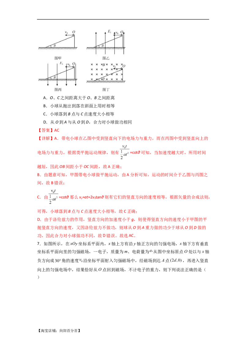 易错点11磁场-（4大陷阱）-备战2024年高考物理考试易错题（解析版）_04高考物理_新高考复习资料_2024新高考复习资料_专项复习资料_备战2024年高考物理考试易错题（新高考专用）