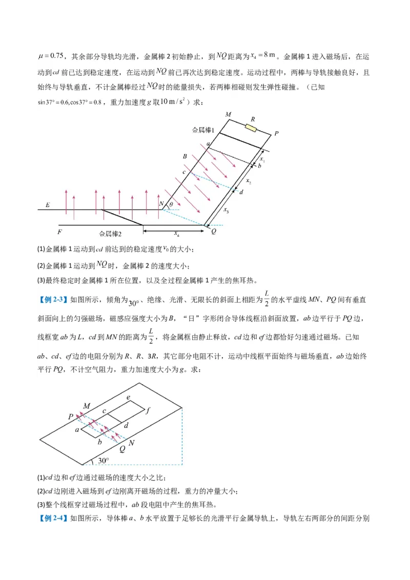 专题18电磁感应综合题（原卷版）_04高考物理_2025年新高考资料_二轮复习_2025年高考物理二轮热点题型归纳与变式演练（新高考通用）339880232