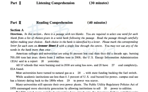 2022年12月大学英语6级真题（卷三）_最新更新，视频都在这_2026、6月四级速转存易和谐_四六级真题+资料包_六级真题_2022年12月六级真题及答案解析（全三套）