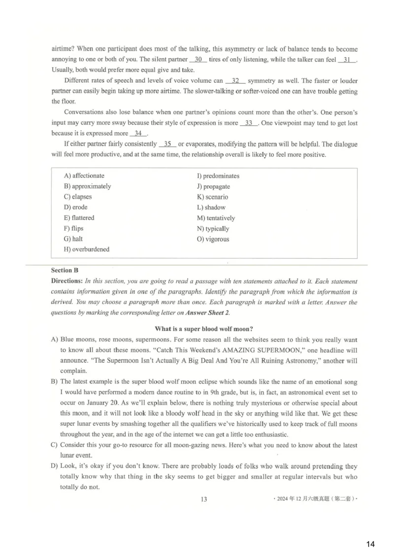 [25.1]--六级听力模考解析24年12月第一套_最新更新，视频都在这_2026、6月四级速转存易和谐_1、2025年6月四级_10.2026四级英语橙啦_{1}--课程_{25}--六级6月7日模考解析