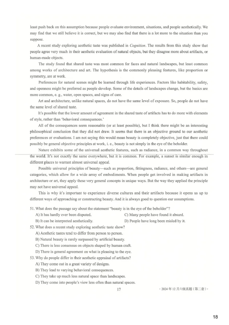 [25.1]--六级听力模考解析24年12月第一套_最新更新，视频都在这_2026、6月四级速转存易和谐_1、2025年6月四级_10.2026四级英语橙啦_{1}--课程_{25}--六级6月7日模考解析