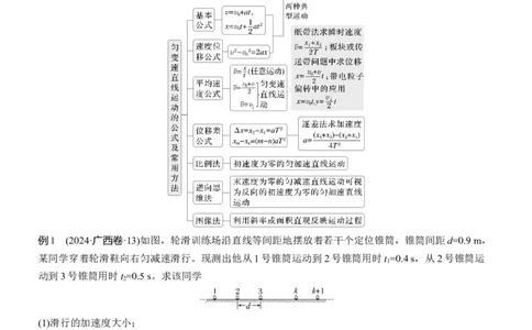 第一篇　专题一　第2讲　匀变速直线运动　牛顿运动定律_04高考物理_2025年新高考资料_二轮复习_2025年高考物理大二轮_2025物理二轮专题复习学生用书Word版文档_大二轮专题复习讲义
