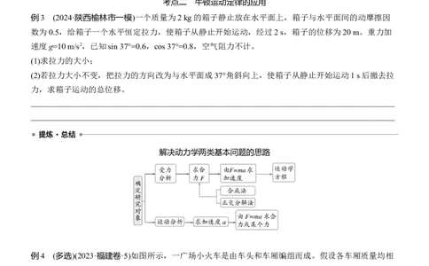 第一篇　专题一　第2讲　匀变速直线运动　牛顿运动定律_04高考物理_2025年新高考资料_二轮复习_2025年高考物理大二轮_2025物理二轮专题复习学生用书Word版文档_大二轮专题复习讲义