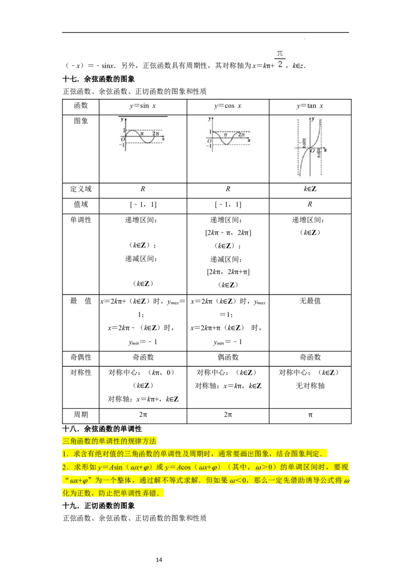 考点08三角函数（30种题型8个易错考点）（解析版）_02高考数学_新高考复习资料_2024年新高考资料_一轮复习资料_一轮复习讲义2024年高考数学复习全程规划（新高考）_核心考点讲义