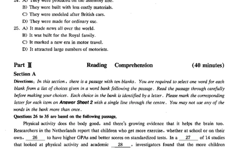 2016.06四级真题第1套可复制可检索_02.四六级真题+模拟题（0128）_四级真题+音频+解析(0128)_02.2013&mdash;2015年旧题型_2016年6月CET4_2016.06四级真题PDF