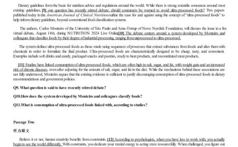 [1.1.9.1]--2024年6月六级听力（第一套）_文本_最新更新，视频都在这_2026，6月六级速转存易和谐_1、2025年6月六级_04.2026六级英语新东方_{9}--近五年听力音频+原文
