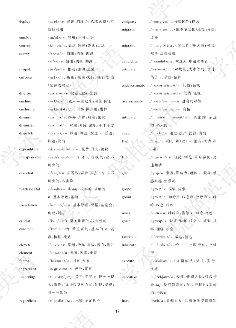 晓艳带你学英语&middot;六级高频单词_最新更新，视频都在这_2026，6月六级速转存易和谐_0、2025年12月六级_00.学丞六级全程班刘晓燕_00讲义资料_《六级考试高频词汇》