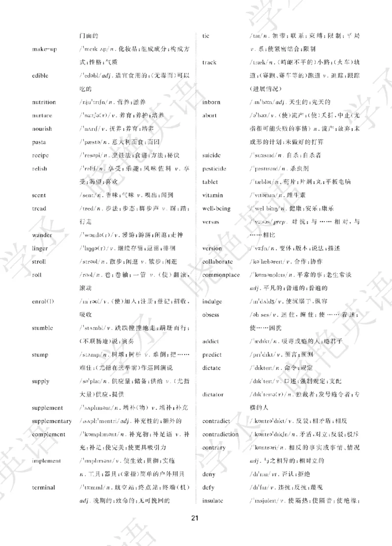晓艳带你学英语&middot;六级高频单词_最新更新，视频都在这_2026，6月六级速转存易和谐_0、2025年12月六级_00.学丞六级全程班刘晓燕_00讲义资料_《六级考试高频词汇》