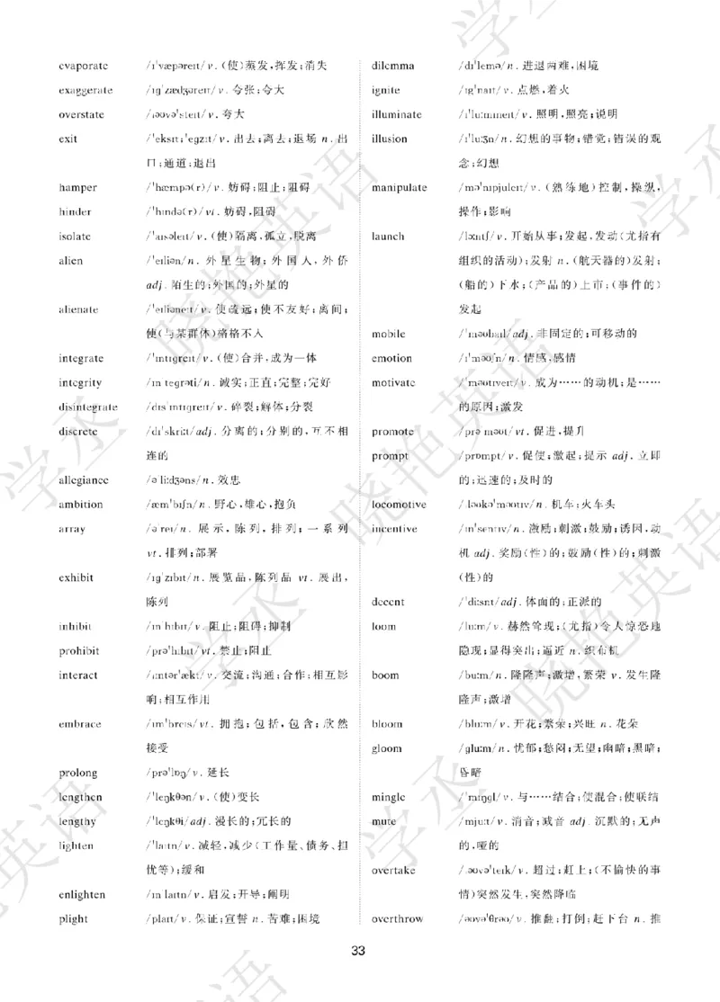 晓艳带你学英语&middot;六级高频单词_最新更新，视频都在这_2026，6月六级速转存易和谐_0、2025年12月六级_00.学丞六级全程班刘晓燕_00讲义资料_《六级考试高频词汇》