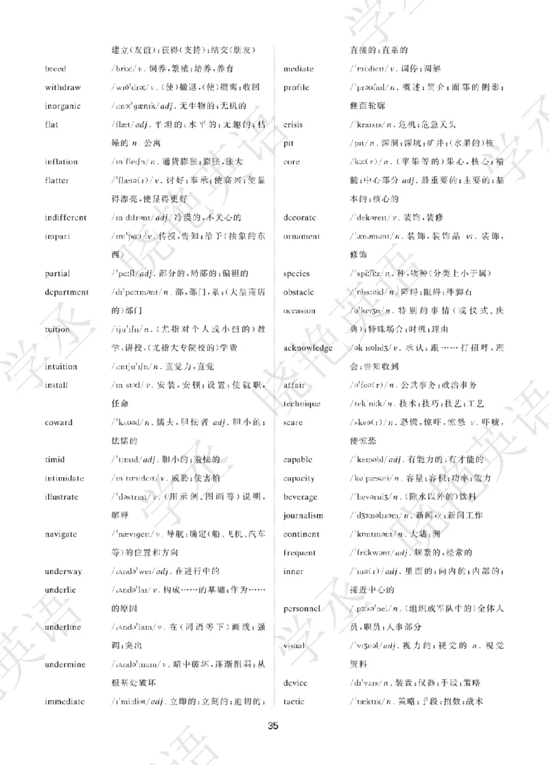 晓艳带你学英语&middot;六级高频单词_最新更新，视频都在这_2026，6月六级速转存易和谐_0、2025年12月六级_00.学丞六级全程班刘晓燕_00讲义资料_《六级考试高频词汇》