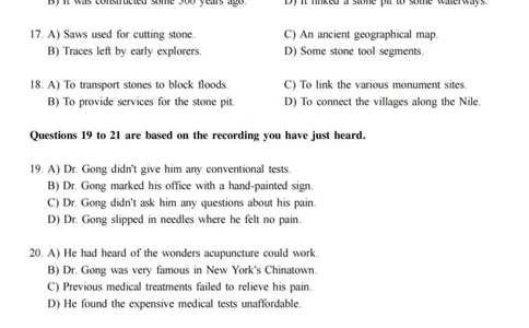 2018.06六级真题全3套(带书签)_02.四六级真题+模拟题（0128）_六级真题+音频+解析(0128)_03.2016&mdash;2025六级新题型_2018年06月六级