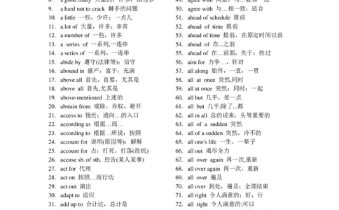 大学英语四六级常用词组_最新更新，视频都在这_2026、6月四级速转存易和谐_讲义_四六级福利资料