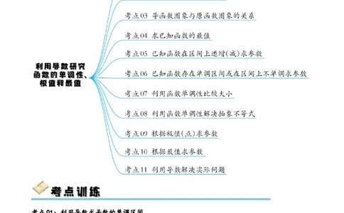 考点巩固卷08利用导数研究函数的单调性、极值和最值（十一大考点）（解析版）_02高考数学_新高考复习资料_2024年新高考资料_一轮复习资料_考点巩固卷