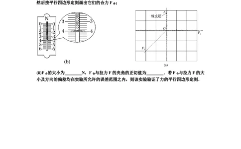 知识点10：探究两个互成角度的力的合成规律（拔尖原卷版）_04高考物理_新高考复习资料_2024新高考复习资料_一轮复习资料_拔尖版2024届高考物理一轮复习讲义及对应练习