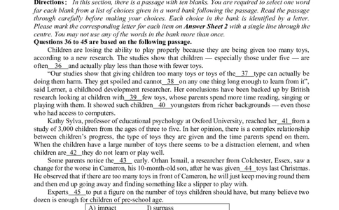 2013年6月六级考试真题（三）_02.四六级真题+模拟题（0128）_六级真题+音频+解析(0128)_02.2013&mdash;2015六级旧题型_2013年06月六级