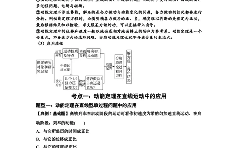 知识点37：动能定理及应用（解析版）_04高考物理_新高考复习资料_2024新高考复习资料_一轮复习资料_基础版2024届高考物理一轮复习讲义及对应练习_知识点37：动能定理及应用基础版