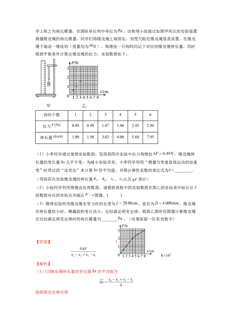 第二章相互作用测--2023年高考物理一轮复习讲练测（全国通用）（解析版）_04高考物理_通用版（老高考）复习资料_2023年复习资料_一轮复习