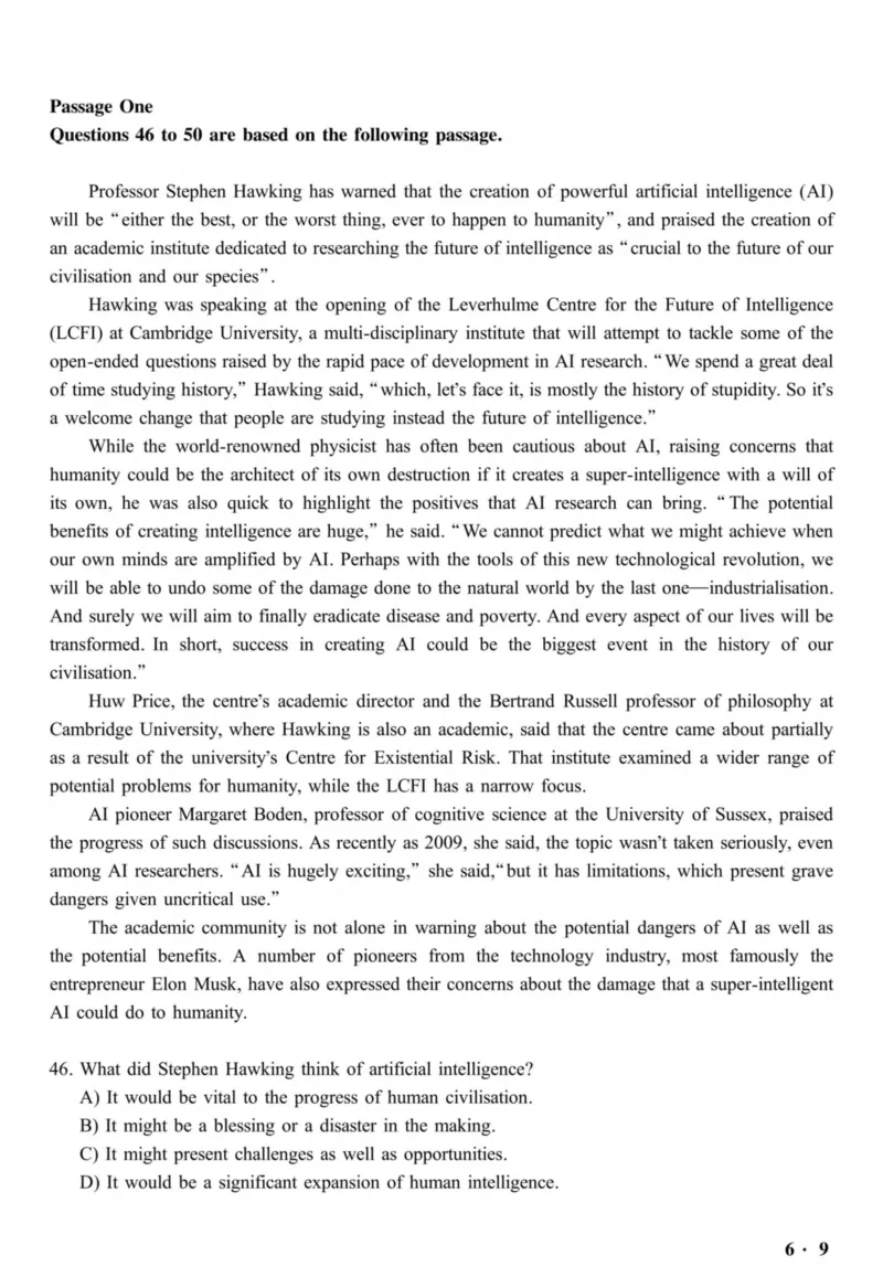 2019.06六级真题全3套(带书签)_02.四六级真题+模拟题（0128）_六级真题+音频+解析(0128)_03.2016&mdash;2025六级新题型_2019年06月六级