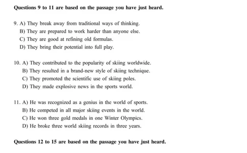 2019.06六级真题全3套(带书签)_02.四六级真题+模拟题（0128）_六级真题+音频+解析(0128)_03.2016&mdash;2025六级新题型_2019年06月六级